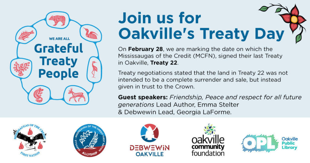 Join Oakville Allies to participate in #ActsofAllyship and celebrate Treaty Day in Oakville